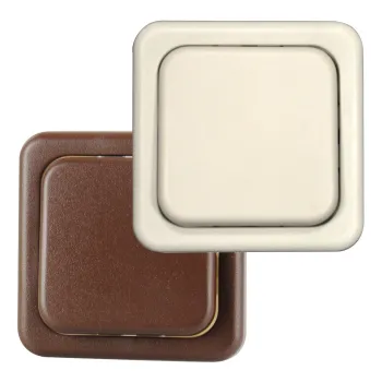 Schalter komplett, hellgrau