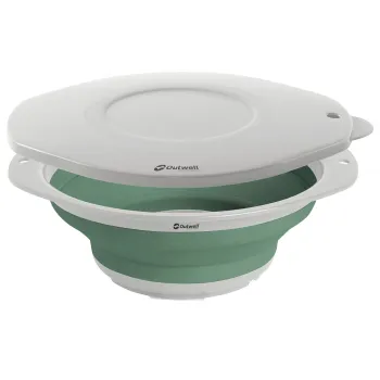 Schüssel faltbar, dunkelgrün