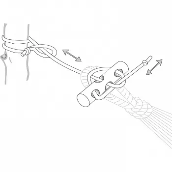 Seil Set Microrope für Hängematte - belastbar bis 150 kg