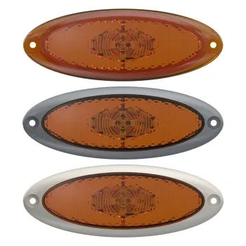 Seitenmarkierungsleuchte, grau