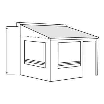 Seitenteil-Paar Thule Residence G3 für TO 8000, XL