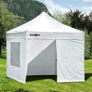 Seitenwandset Zebò Classic, 450 cm, weiß