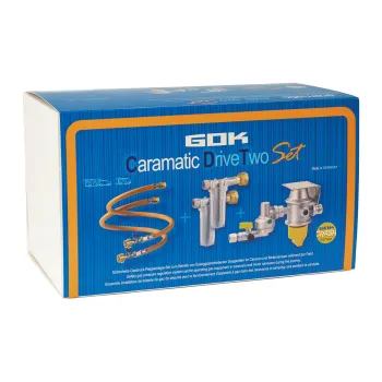 Sicherheits-Gasdruck-Regelanlage Caramatic DriveTwo Set, horizontal