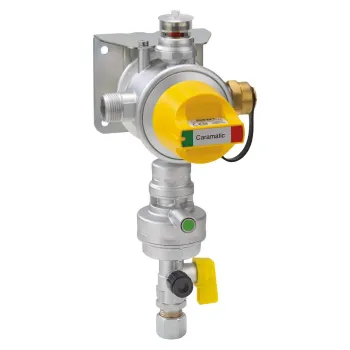 Sicherheits-Gasdruck-Regelanlage Caramatic DriveTwo, vertikal, 30 mbar