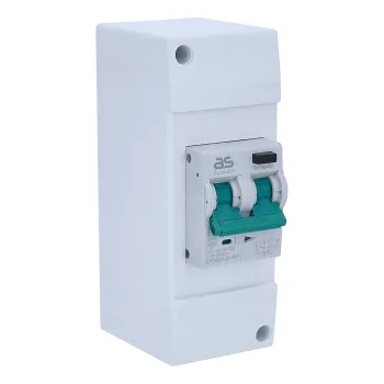 Sicherungskasten Kombi-Sicherung FI-Schutzschalter u. LS-Sicherungsautomat