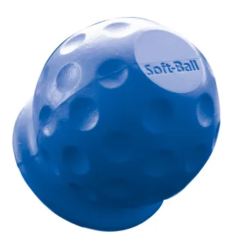Soft-Ball - Schutzkappe für Anhängerkupplung, blau