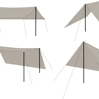 Sonnensegel Sunny NG, 2 x 3 m