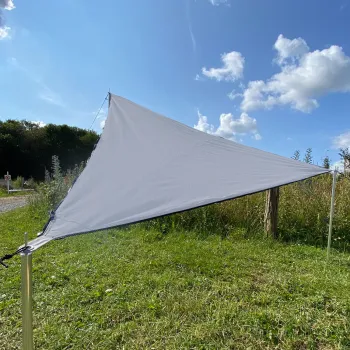 Sonnensegel TC-Zip Canvas“ Scandinavian, drizzle