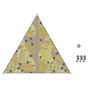 Sonnensegel TC-Zip Canvas“ Scandinavian, forrest blueberrys