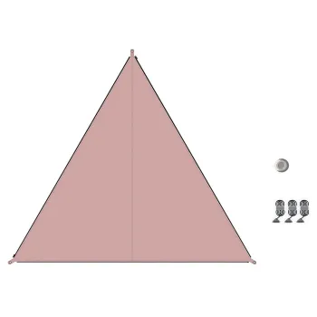 Sonnensegel TC-Zip Canvas“ Scandinavian, misty rose