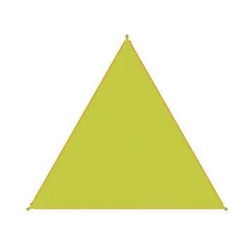 Sonnensegel Zip Canvas" Caribbean, Caribbean lime punch