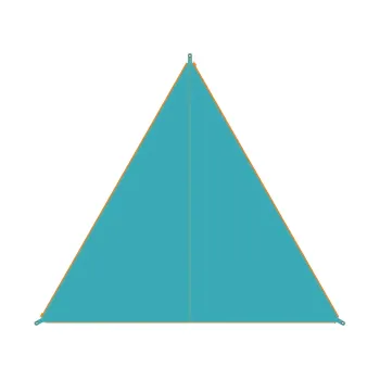 Sonnensegel Zip Canvas" Caribbean, Caribbean ocean wave