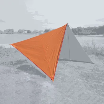 Sonnensegel Zip Canvas" Oriental, Oriental autumn glory