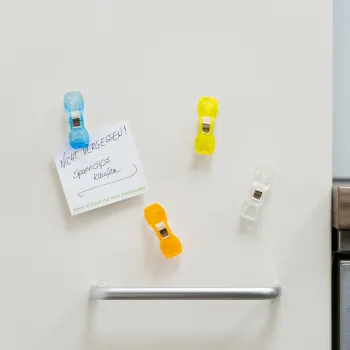 Spannclip mit Sauger