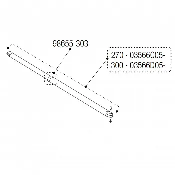 Spannstange Rafter 300 - F35 Pro