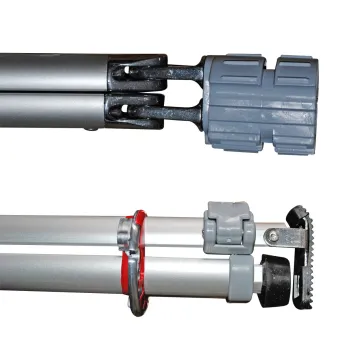 Spannstange + Stützfuß, rechts