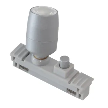 Spot mit Schalter, silber