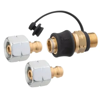 Steckkupplung Set Typ SKU-QR, G 1/4 LH-KN x SKU und 2 x STN x G 1/4 LH-ÜM