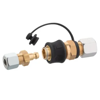 Steckkupplung Set Typ SKU-QR, RVS 8 x SKU und STN x RVS 8