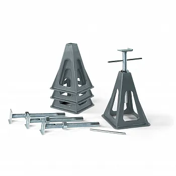 Stützbockset Kunststoff - Tragkraft 750 kg pro Stück