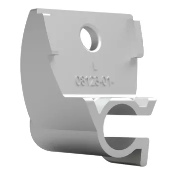 Stützfußhalterung, links