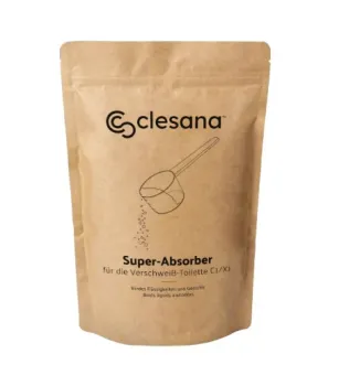 Super-Absorber Granulat 1 kg für Clesana C1/X1