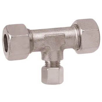 T-Reduzierverschraubung TRL 10 x 8 x 8 verzinkt