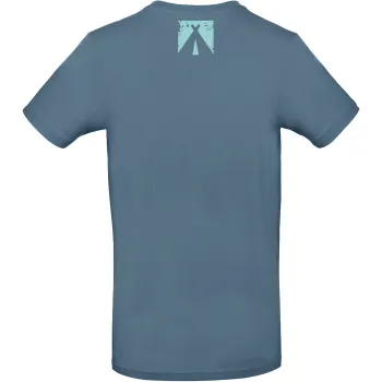T-Shirt Vanlife 1 Grau/Blau, Größe L