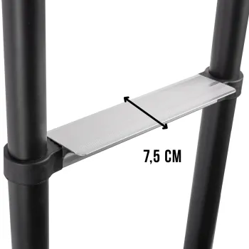 Teleskopleiter Laddy Alkoven Air, 7 Stufen, l: 210 cm
