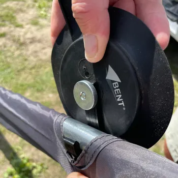 Teller-Magnete 2 Stück, schwarz, ø 125 x 8,5 mm