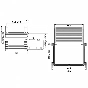 Thule Trittstufe manuell Slide-Out -