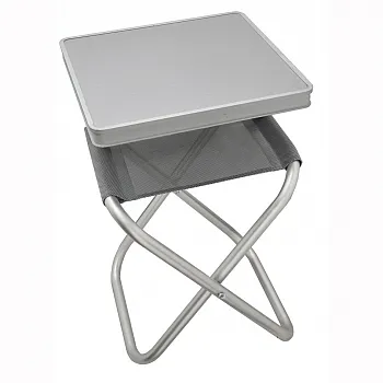 Tischplatte für Hocker - grau