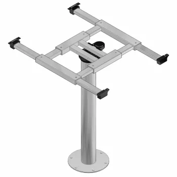 Tischsäule fest mit X/Y-Verschiebung