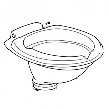 Toilettenschüssel Innenteil - C502 C/X