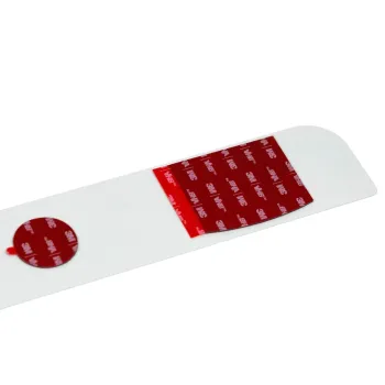 Trägerplatte mit Magnet MagSpike Set L+ mit integrierten Haken, weiß