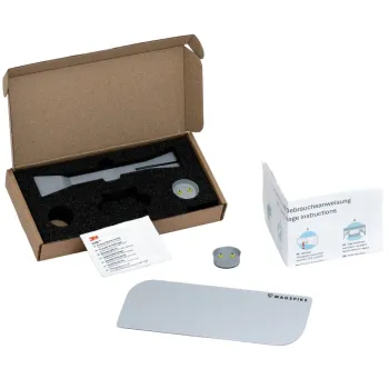 Trägerplatte mit Magnet MagSpike Set M ohne Haken, silber