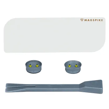 Trägerplatte mit Magnet MagSpike Set M ohne Haken, weiß