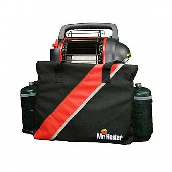 Transporttasche Buddy Bag - schwarz/rot