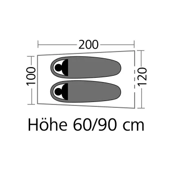 Trekkingzelt Minilite