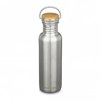 Trinkflasche mit Bambusdeckel - 800 ml
