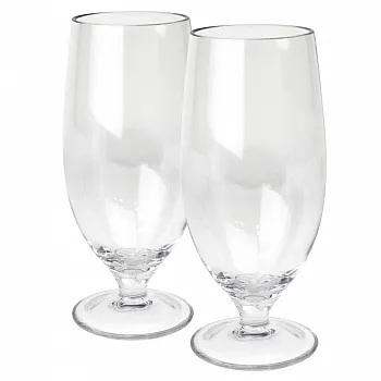 Trinkgläser - Pilsglas Tulpe 550 ml, klar, 2er-Set