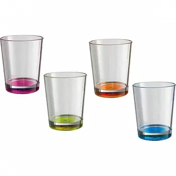 Trinkglas-Set Multiglass, 4 Stück -