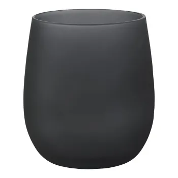 Trinkglasset Satin, schwarz, Trinkglas