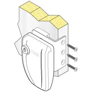 Türsicherung Safe Door Frame 3 One Key System