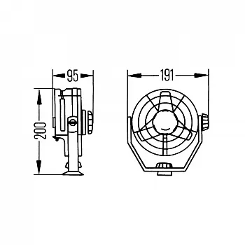 Turbo-Ventilator 12 Volt -