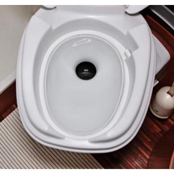 Twusch 9.0 Porzellaneinsatz-SET passend für Thetford Toiletten Serie Aqua Magic V