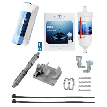 Umrüst-Set Wasserfilter bluuwater, 90°