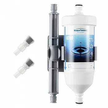 Umrüst-Set Wasserfilter bluuwater - gerader und gewinkelter Anschluss