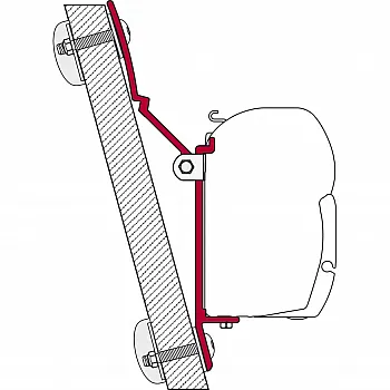 Universaladapter Dachmarkisen - U-Adapter