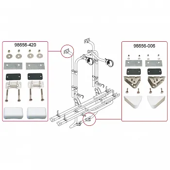 Unteres Befestigungskit CB 200D -